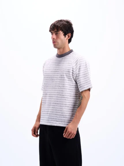 Stripe Boxy Tee