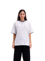 Stripe Boxy Tee - Image 2