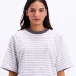 Stripe Boxy Tee