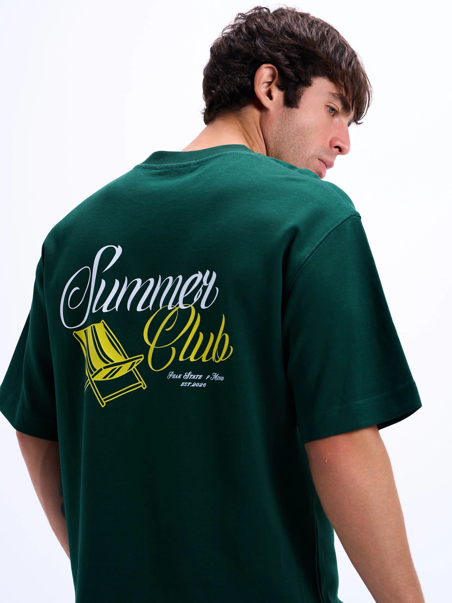 summer-club-boxy-tee-green-men-6 Summer Club Boxy Tee - Image 1