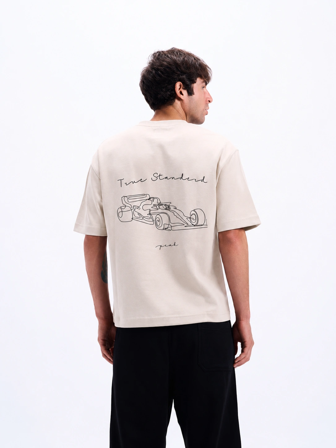 true-standard-boxy-tee-beige-men-4 True Standard Boxy Tee - Image 1